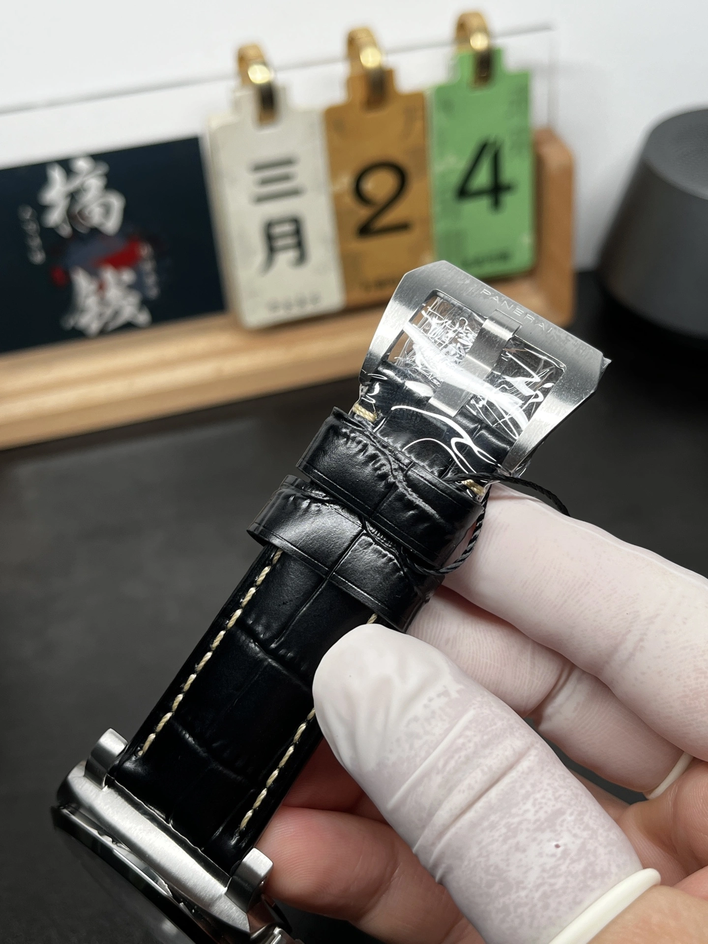 CBD Factory Panerai Luminor Marina 44mm Black Dial Luminous Arabic Numerals Black Leather Strap (PAM01312)1:1 Super Clone – DDP.9010 Movement ZeroBulk 372